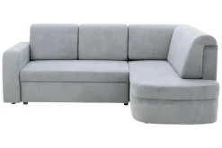 Narożnik z 2 pojemnikami jasnoszary NESSI prawy