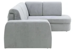 Narożnik z 2 pojemnikami jasnoszary NESSI prawy