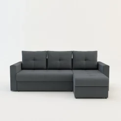 Narożnik z 2 pojemnikami MOON grafit