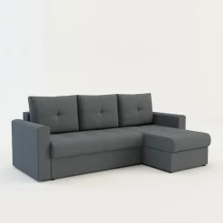 Narożnik z 2 pojemnikami MOON grafit