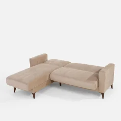 Narożnik z 2 pojemnikami piaskowy TIERA