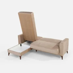 Narożnik z 2 pojemnikami piaskowy TIERA