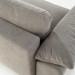 Narożnik z 2 pojemnikami szary LUGIO