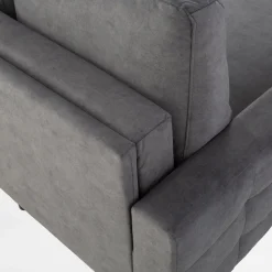 Narożnik z 2 pojemnikami szary LIVI lewy