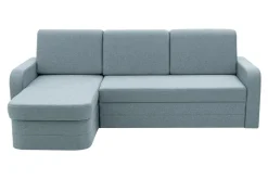 Narożnik z 2 pojemnikami szaroniebieski VILA NEW