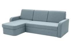 Narożnik z 2 pojemnikami szaroniebieski VILA NEW