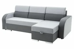 Narożnik z 2 pojemnikami szary DUO