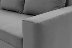 Narożnik z 2 pojemnikami szary MEDIO