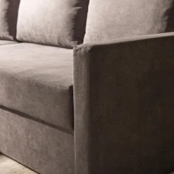 Narożnik z 2 pojemnikami szary FOX