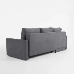 Narożnik z 2 pojemnikami szary FOX