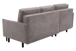 Narożnik z 2 pojemnikami taupe NELLY