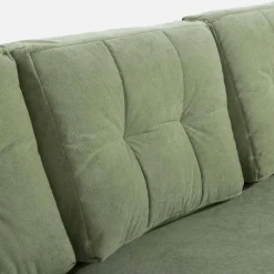 Narożnik z 2 pojemnikami zielony LAVERNA