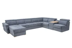 Narożnik z barkiem i funkcją relaks CLEO prawy