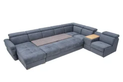 Narożnik z barkiem i funkcją relaks CLEO prawy