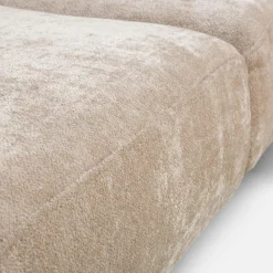 Narożnik z elektryczną regulacją głębokości beżowy BARILLO S lewy