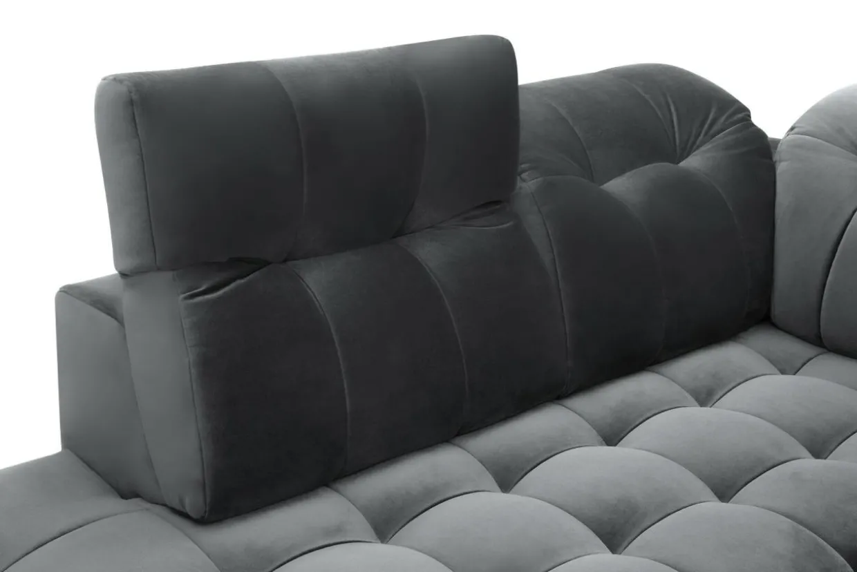 Narożnik z elektrycznie wysuwanym siedziskiem GRENADA prawy