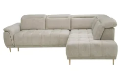 Narożnik z elektrycznie wysuwanym siedziskiem CALVARO L prawy