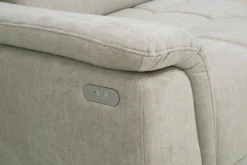 Narożnik z elektrycznie wysuwanym siedziskiem CALVARO L prawy