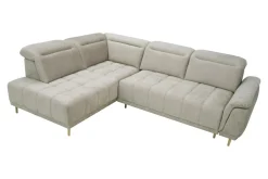 Narożnik z elektrycznie wysuwanym siedziskiem CALVARO L prawy