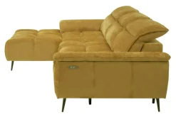 Narożnik z elektrycznie wysuwanym siedziskiem MONTANA S lewy