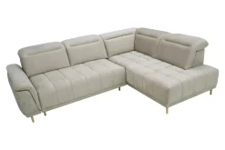 Narożnik z elektrycznie wysuwanym siedziskiem CALVARO L lewy