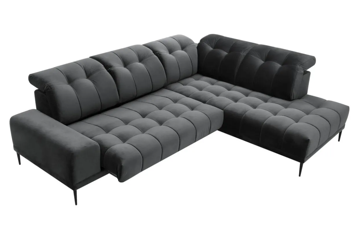 Narożnik z elektrycznie wysuwanym siedziskiem GRENADA lewy