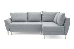 Narożnik z funkcją spania ciemnoszary MONACO