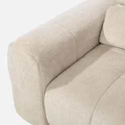 Narożnik z pojemnikiem PANEO S beżowy prawy