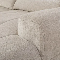 Narożnik z pojemnikiem PANEO S beżowy prawy