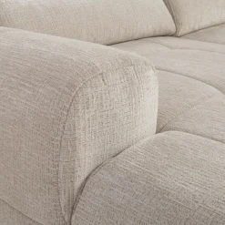 Narożnik z regulowanym zagłówkierm PANEO S beżowy lewy