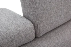 Narożnik z regulowanymi zagłówkami szary GIO prawy