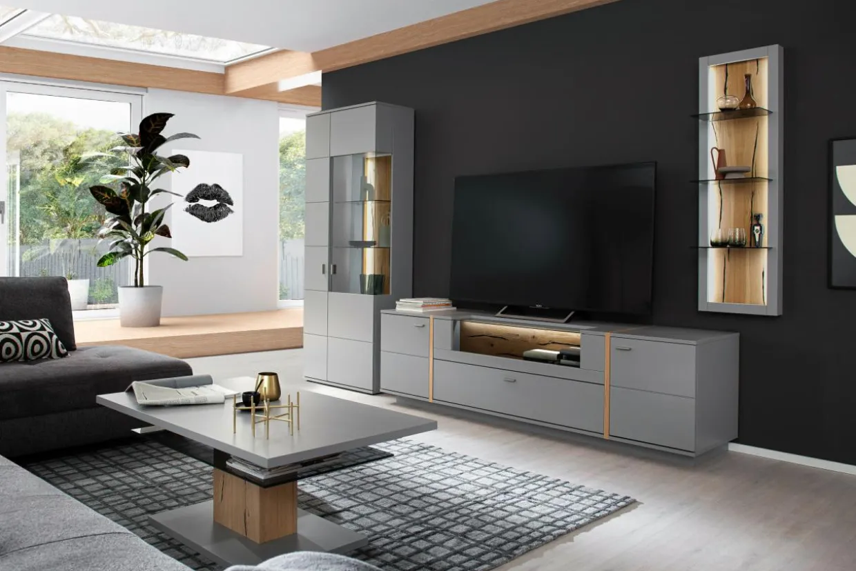 Nowoczesna przeszklona witryna do salonu SEVILLA