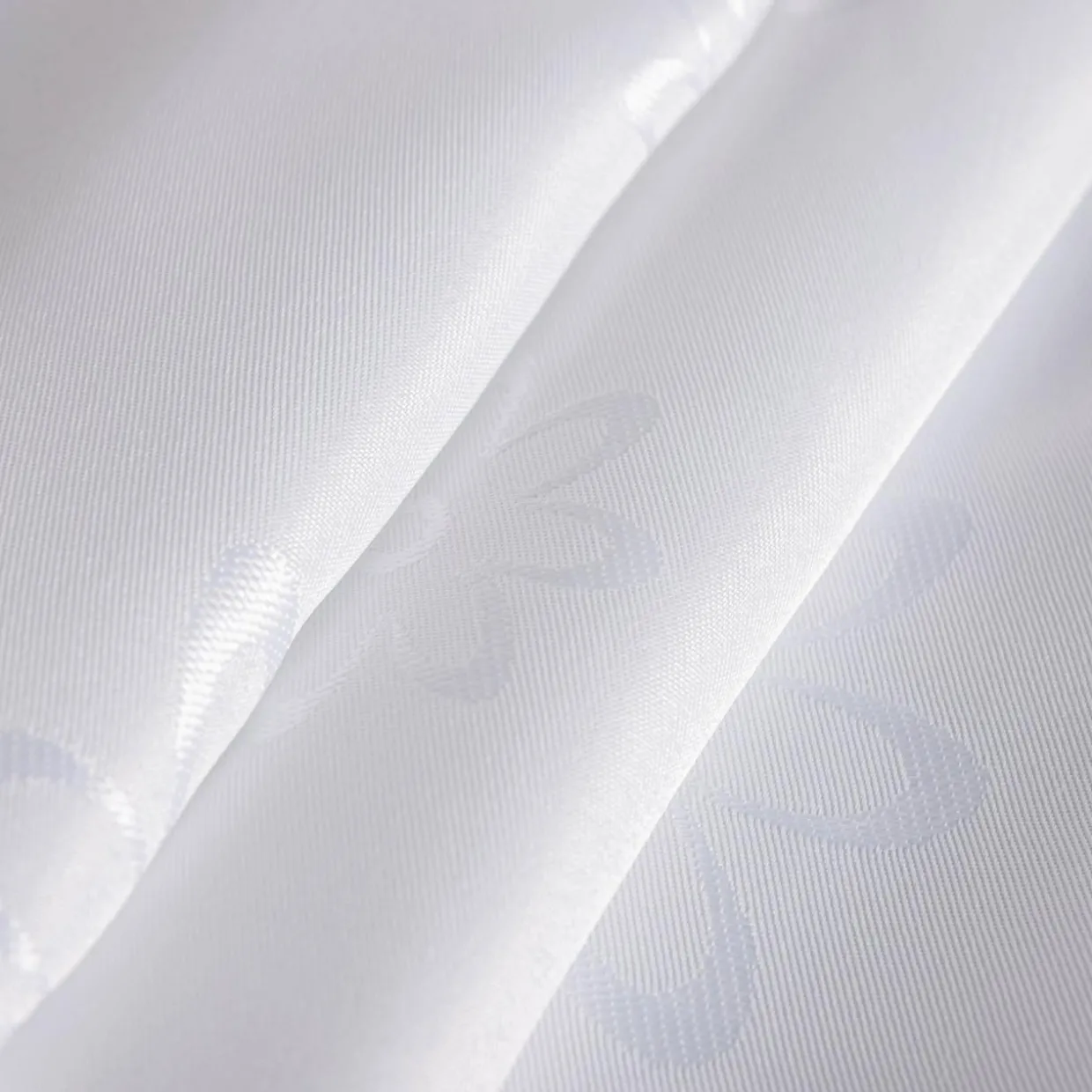 Obrus żakardowy, biały, ORCHID 140x240 cm