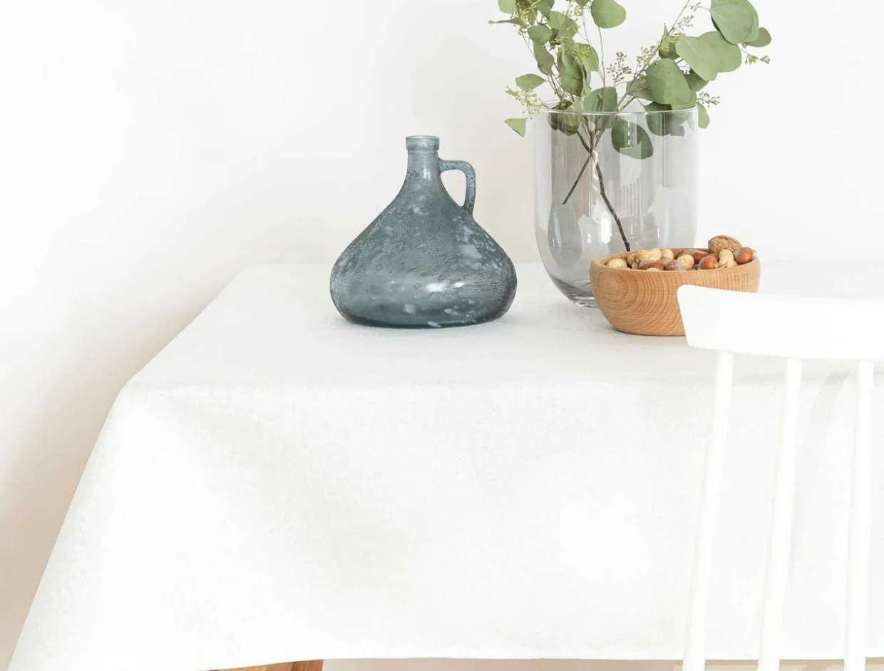 Obrus glamour biały ARIES 110x160 cm