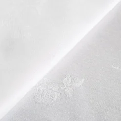 Obrus na stół biały ROSE 140x300 cm