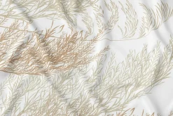 Obrus na stół z motywem roślinnym 140x280 cm