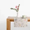 Obrus z lnem w polne kwiaty GARDENA 40x120 cm