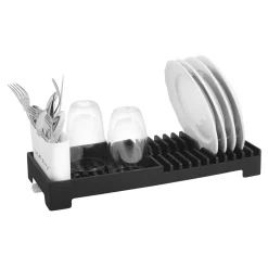 Ociekacz do naczyń czarny LIVIO DUO