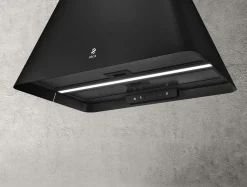 Okap wyspowy czarny ELICA IKONA LIGHT BL/F/60