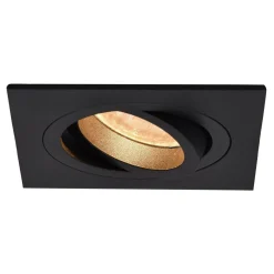 Oprawa halogenowa wpuszczana czarna CHUCK