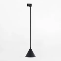 Oprawa na szynoprzewód wisząca czarna TRACER CONO