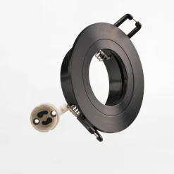 Oprawa podtynkowa FEBE okrągła czarna