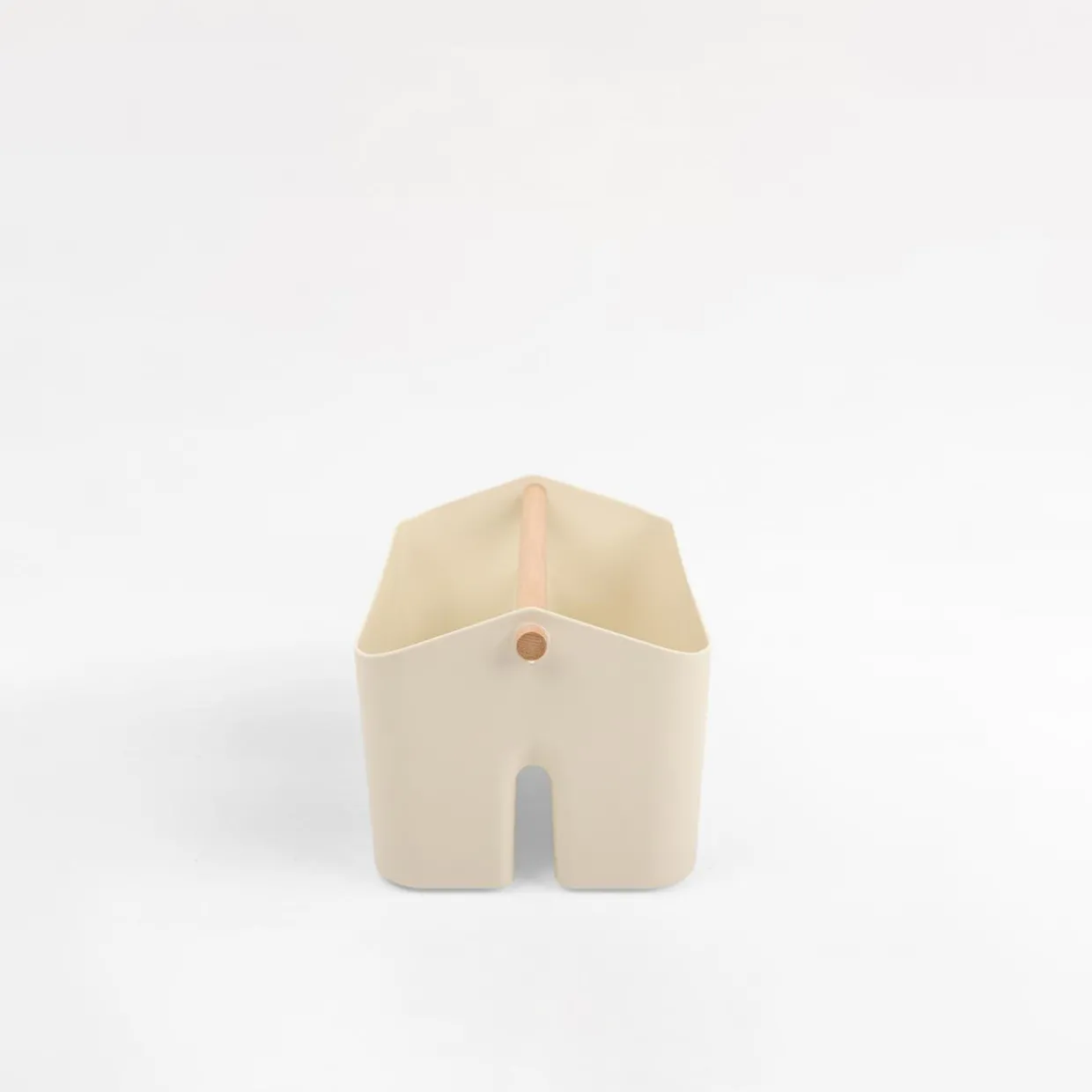 Organizer łazienkowy kremowy 28x16,8x15 cm