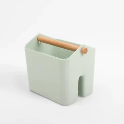 Organizer łazienkowy zielony 17,5x12x14,7 cm