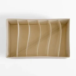 Organizer do szuflady 6 przegródek 21x34x10 cm