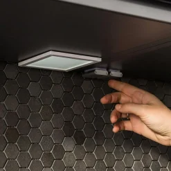 Oświetlenie LUMEN 3-punktowe QUADRO LED Z-3FOT-BI-BZ-TS, barwa zimna