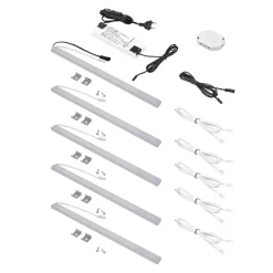 Oświetlenie LUMEN 5-punktowe liniowe ZMIX5P-PLMJ-BC-V2, barwa ciepła