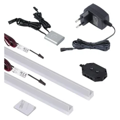 Oświetlenie półki 2-punktowe LUMEN LED, barwa zimna