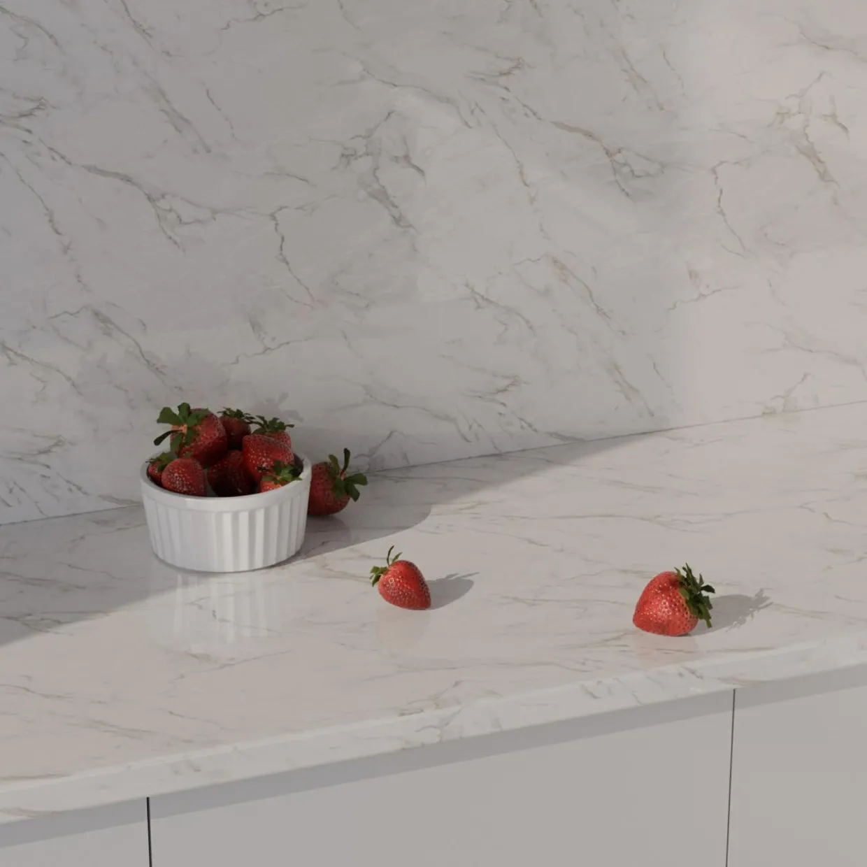 Panel ścienny PARETE marmur crystal 348x62 cm