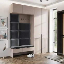 Panel tapicerowany do siedziska czarny CREMONA 37,5x47,5 cm